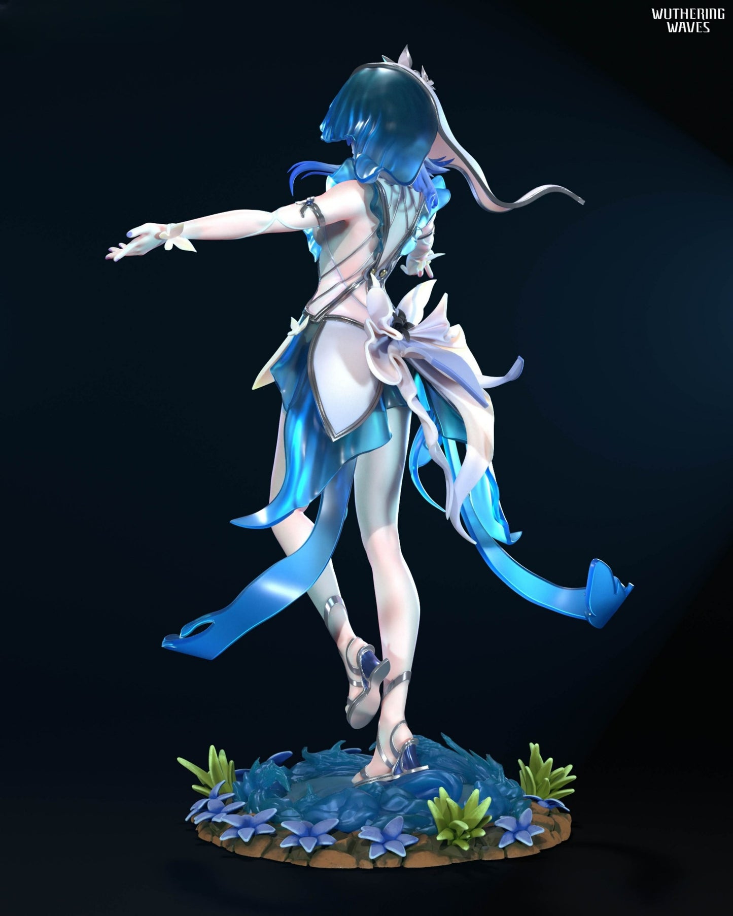 3596 The Shorekeeper - Wuthering Waves - STL 3D Print Files