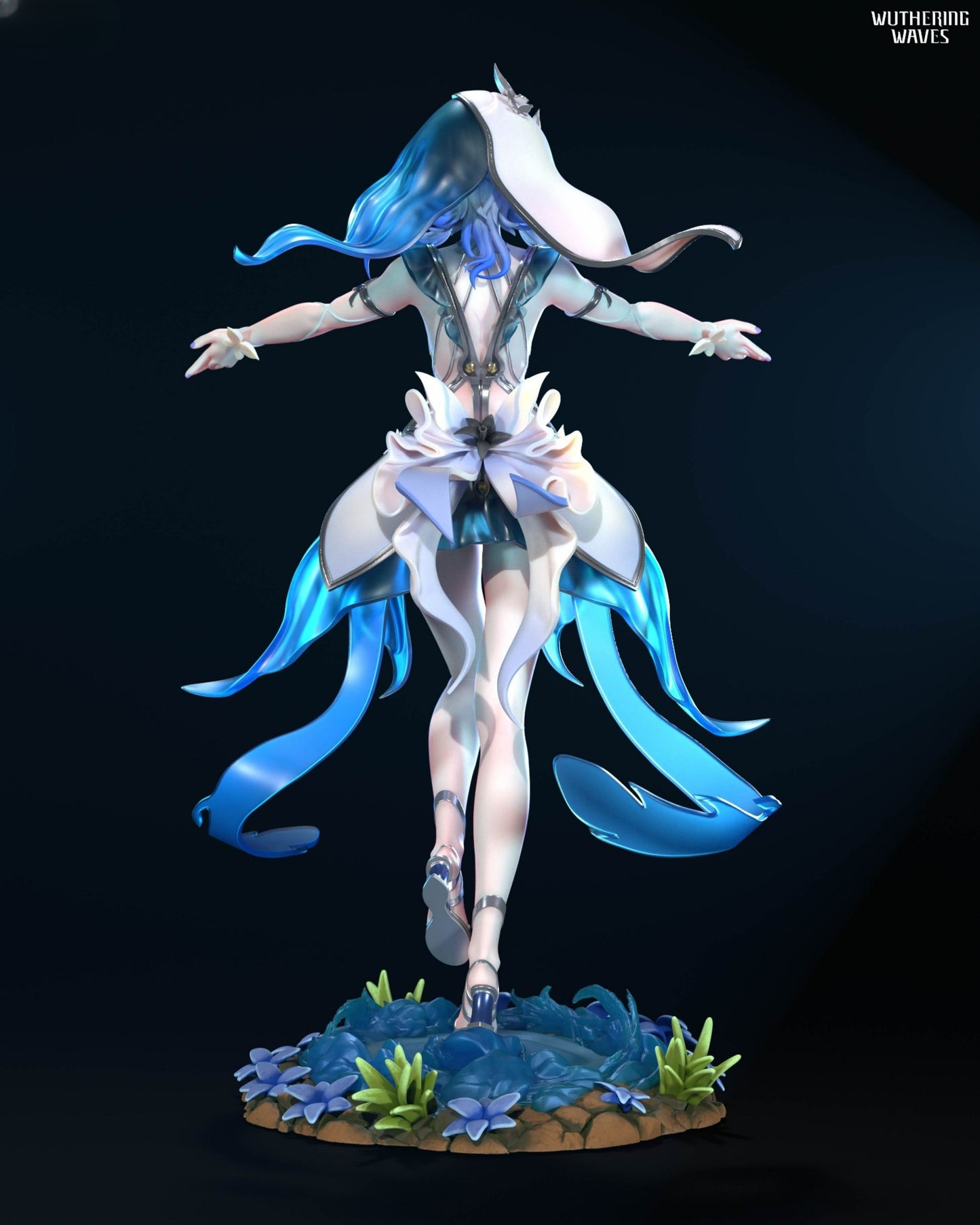 3596 The Shorekeeper - Wuthering Waves - STL 3D Print Files