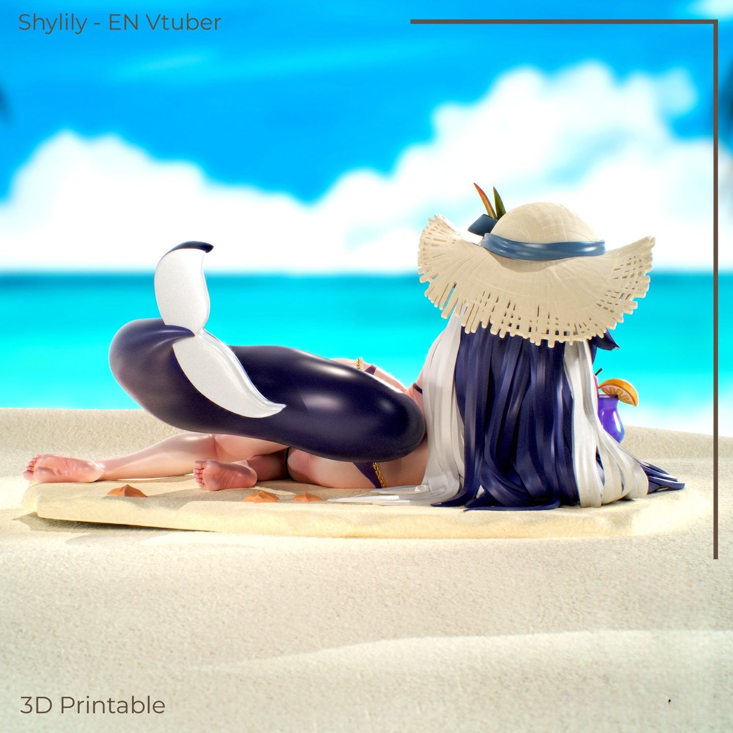 4097 Shylily NSFW - Virtual YouTuber - STL 3D Print Files