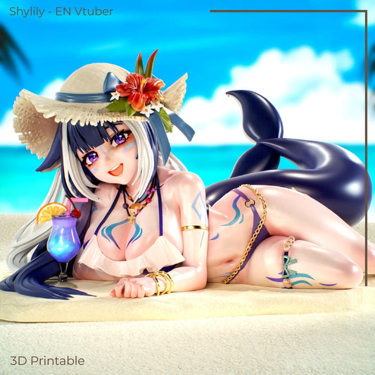 4097 Shylily NSFW - Virtual YouTuber - STL 3D Print Files