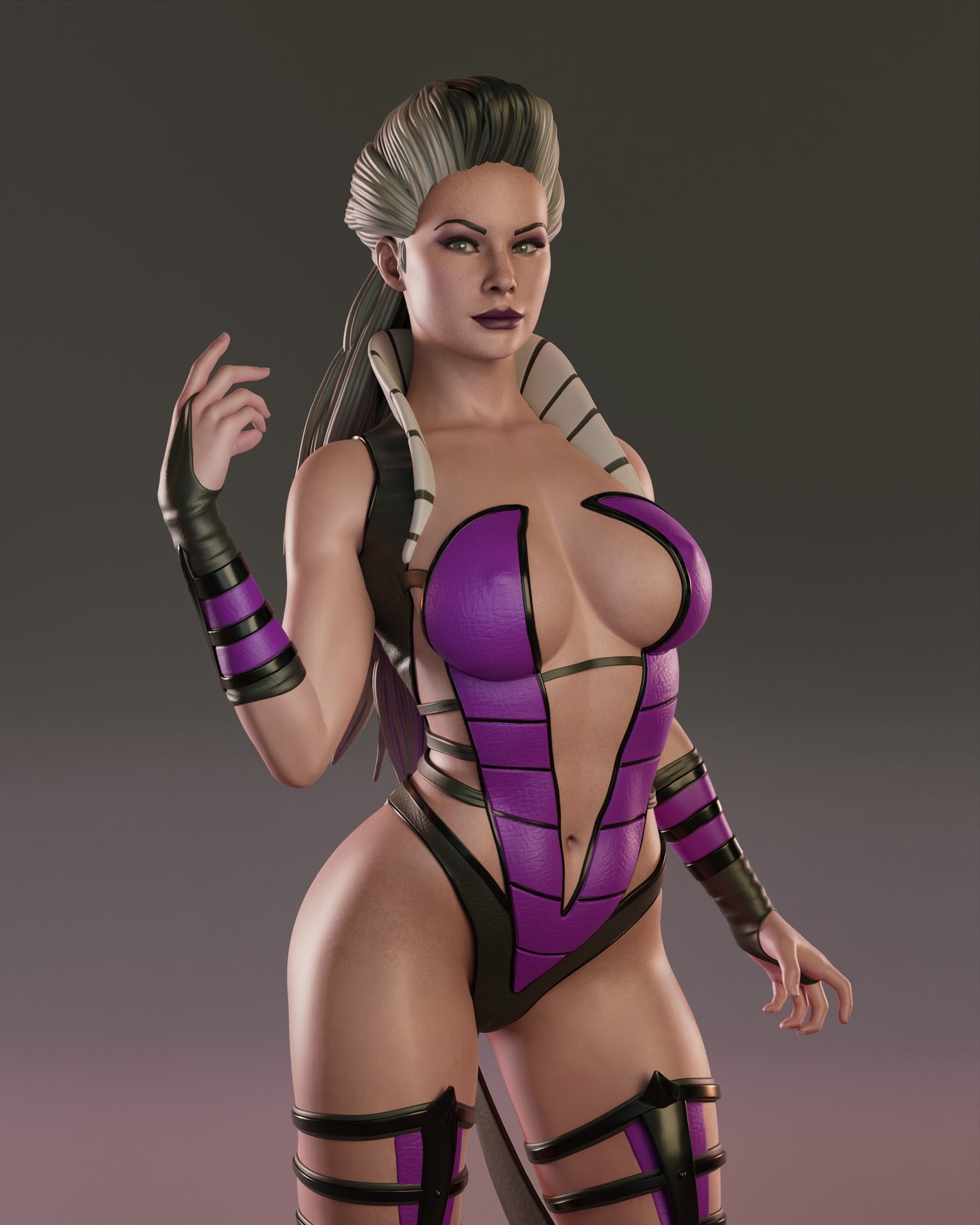 2234 Sindel NSFW - Queen Of Edenia - Mortal Kombat - STL 3D Print Files