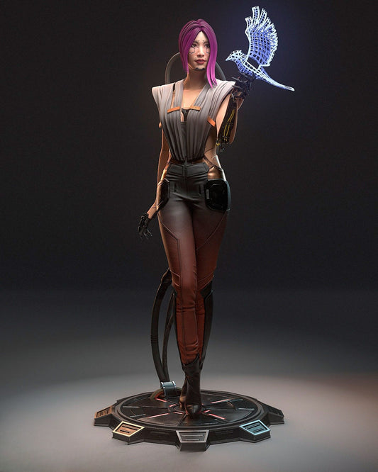 3966 Song So Mi - Cyberpunk 2077 - STL 3D Print Files