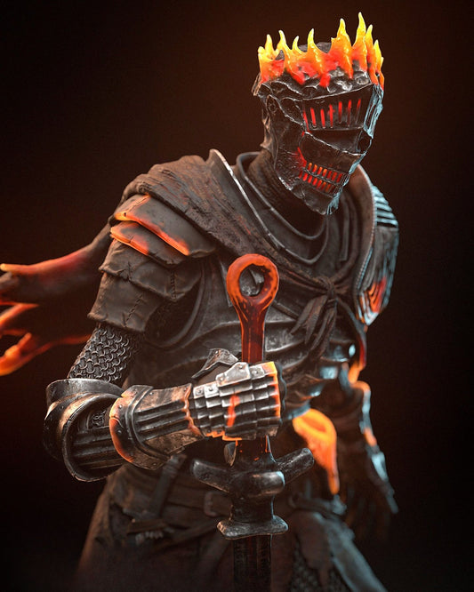 3945 Soul of Cinder - Dark Souls - STL 3D Print Files