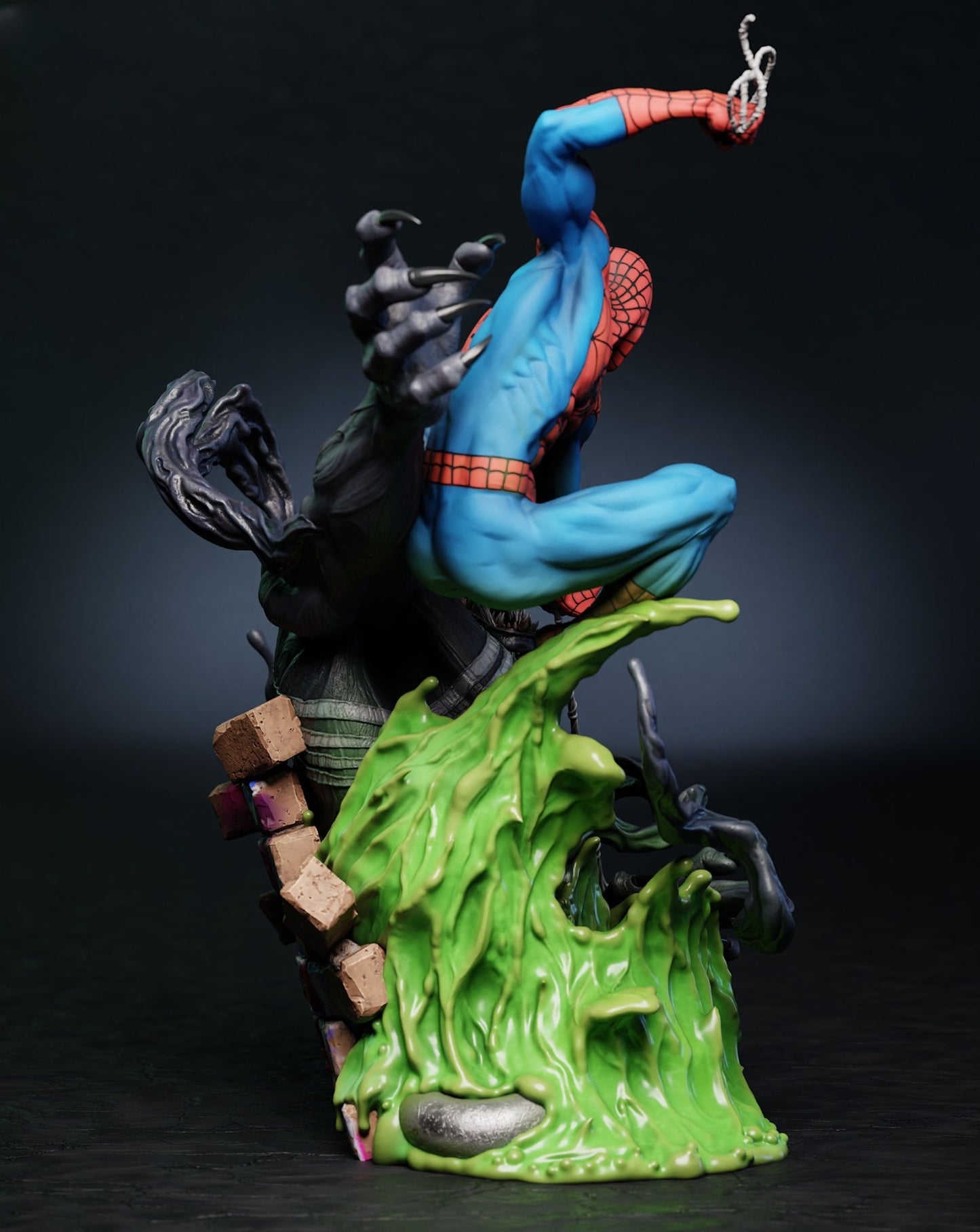 4006 Spider-Man VS Venom - Marvel Comics - STL 3D Print Files