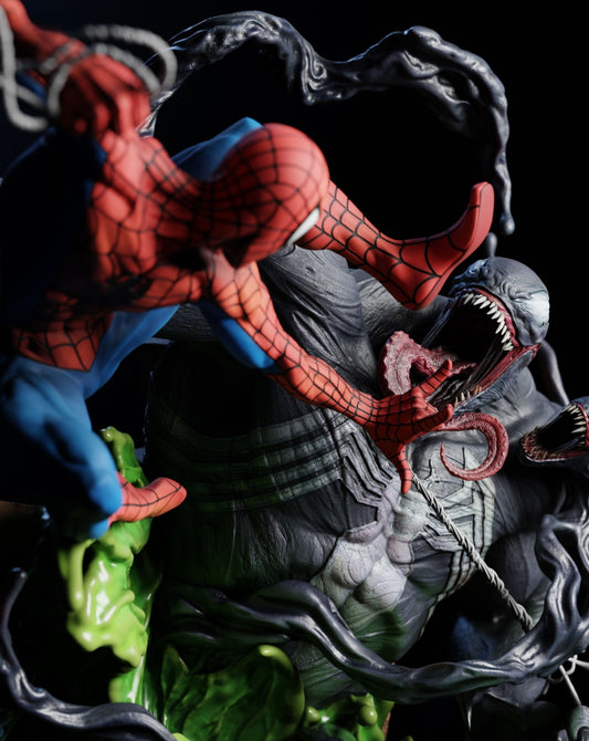 4006 Spider-Man VS Venom - Marvel Comics - STL 3D Print Files