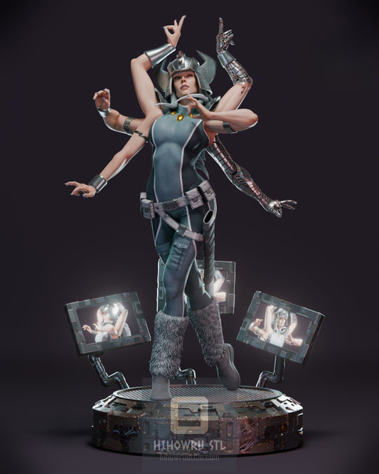 4462 Spiral - Marvel Comics - STL 3D Print Files