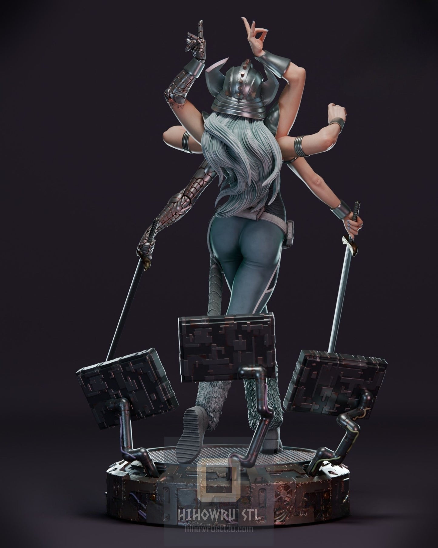 4462 Spiral - Marvel Comics - STL 3D Print Files