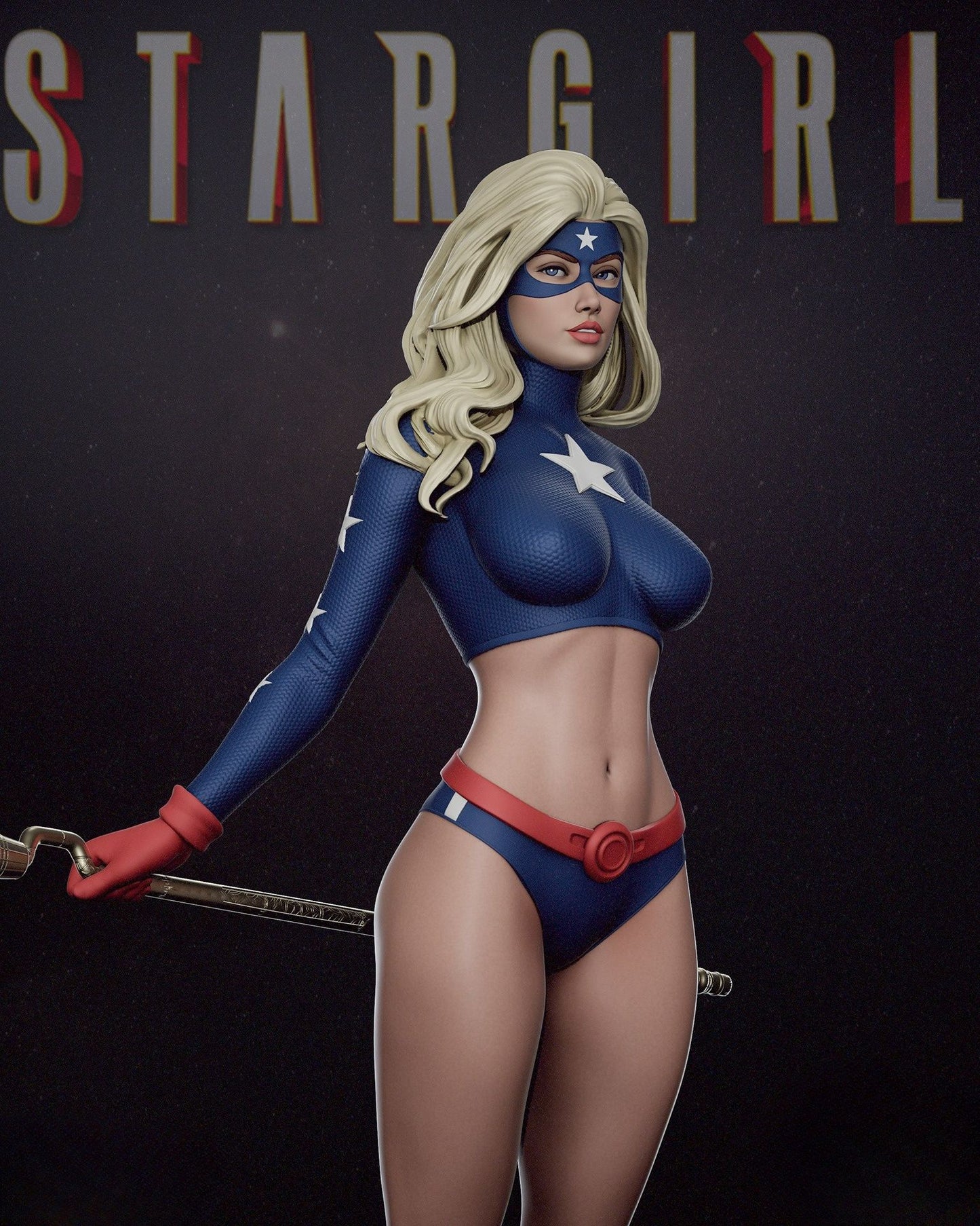3802 Stargirl - DC Comics - STL 3D Print Files