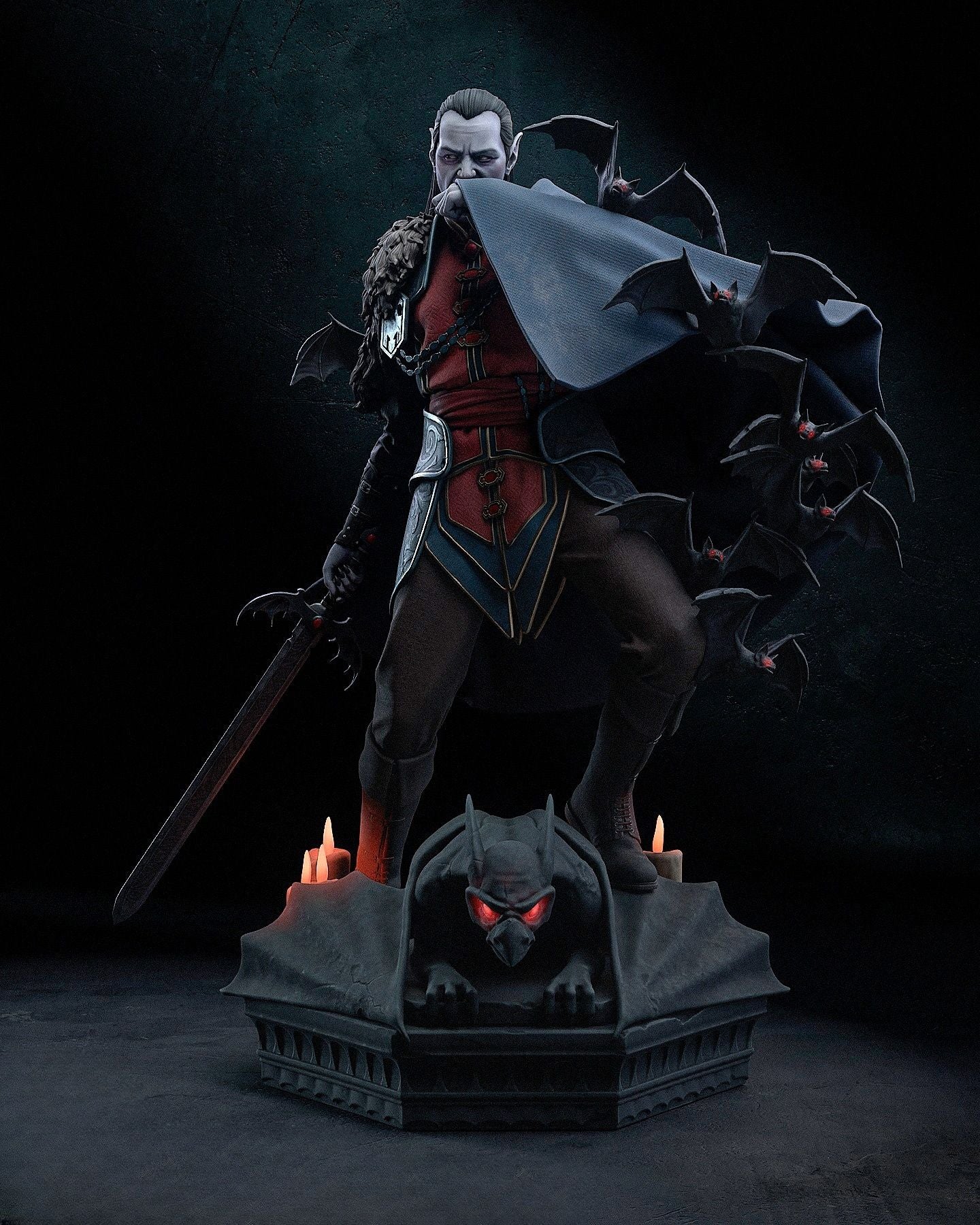 3943 Strahd von Zarovich - Forgotten Realms - STL 3D Print Files
