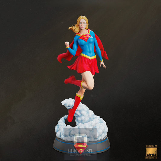 4336 Supergirl - DC Comics - STL 3D Print Files