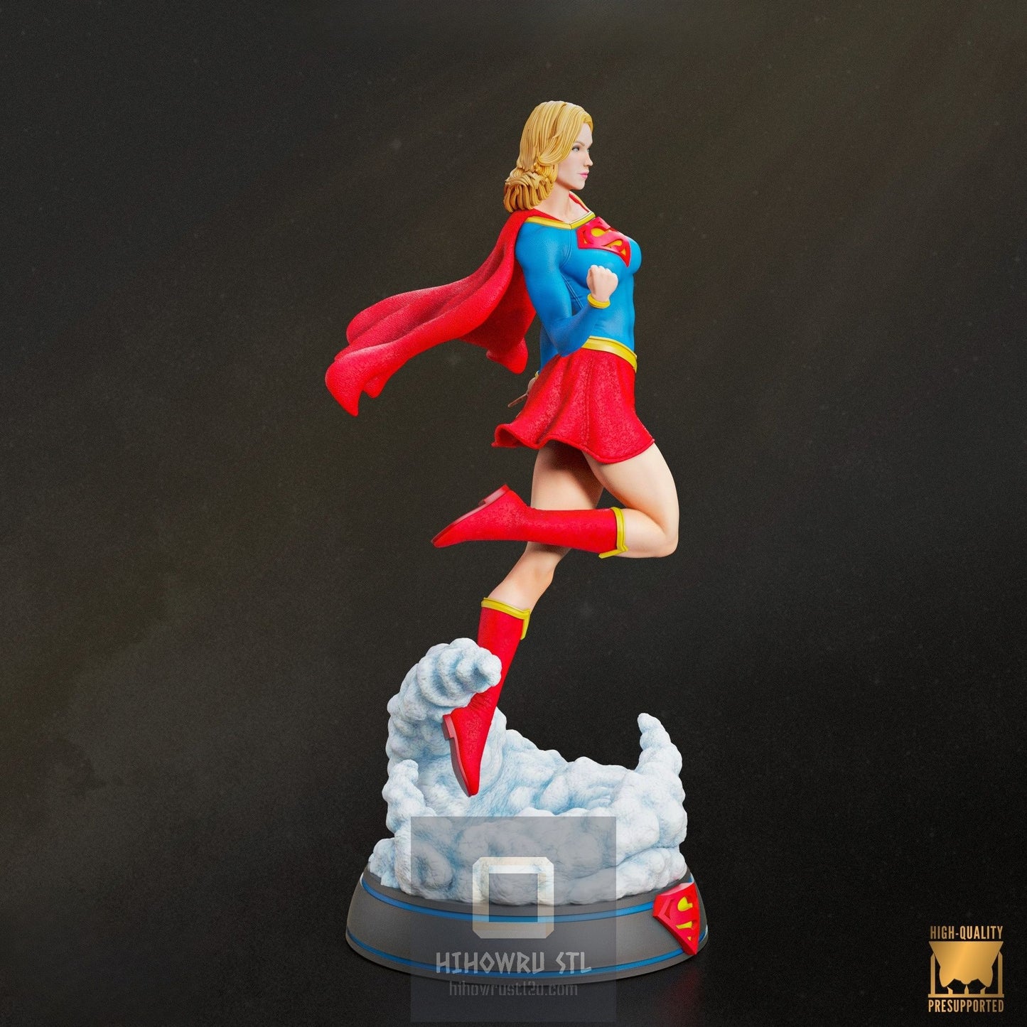 4336 Supergirl - DC Comics - STL 3D Print Files