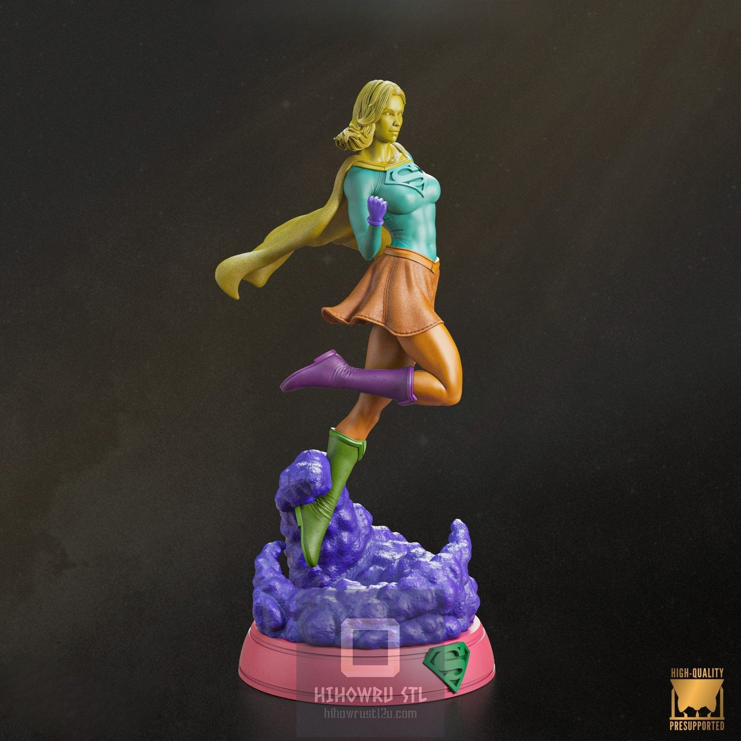 4336 Supergirl - DC Comics - STL 3D Print Files
