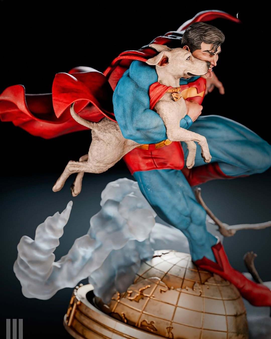 4163 Superman And Krypto - STL 3D Print Files