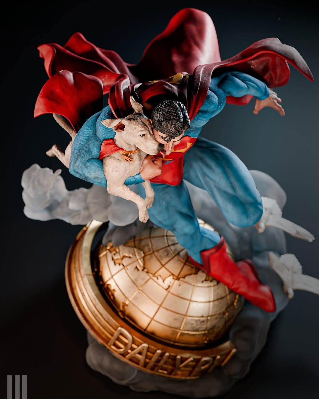 4163 Superman And Krypto - STL 3D Print Files
