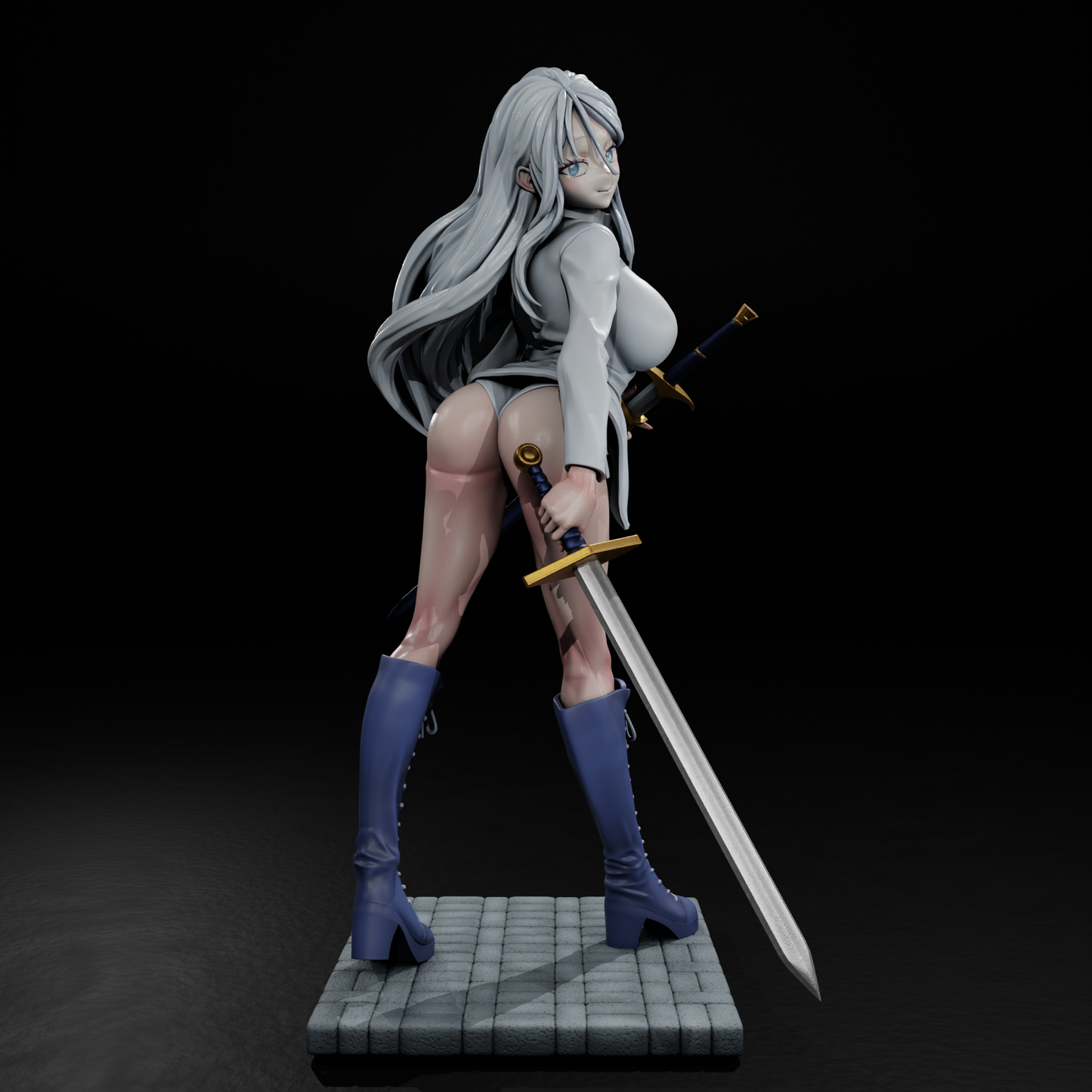 2443 Sylpha Langlis NSFW - Tensei Shitara Dai Nana Ōji - STL 3D Print Files