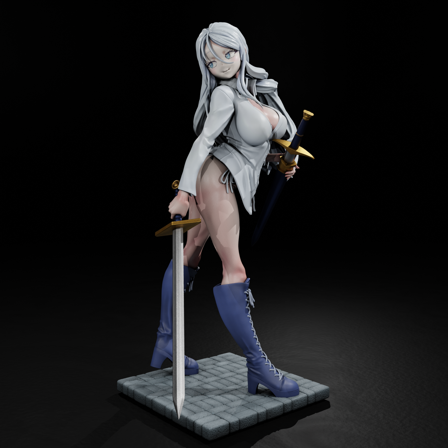 2443 Sylpha Langlis NSFW - Tensei Shitara Dai Nana Ōji - STL 3D Print Files
