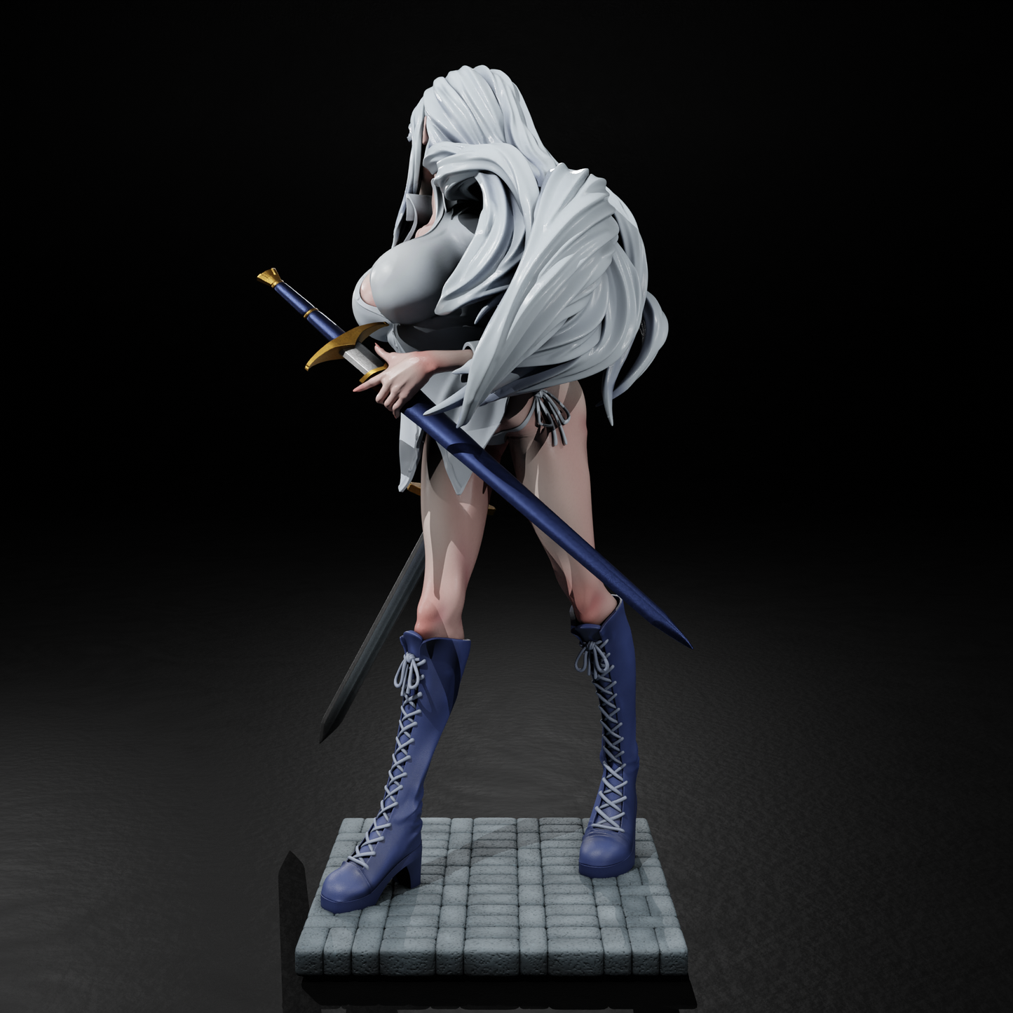 2443 Sylpha Langlis NSFW - Tensei Shitara Dai Nana Ōji - STL 3D Print Files