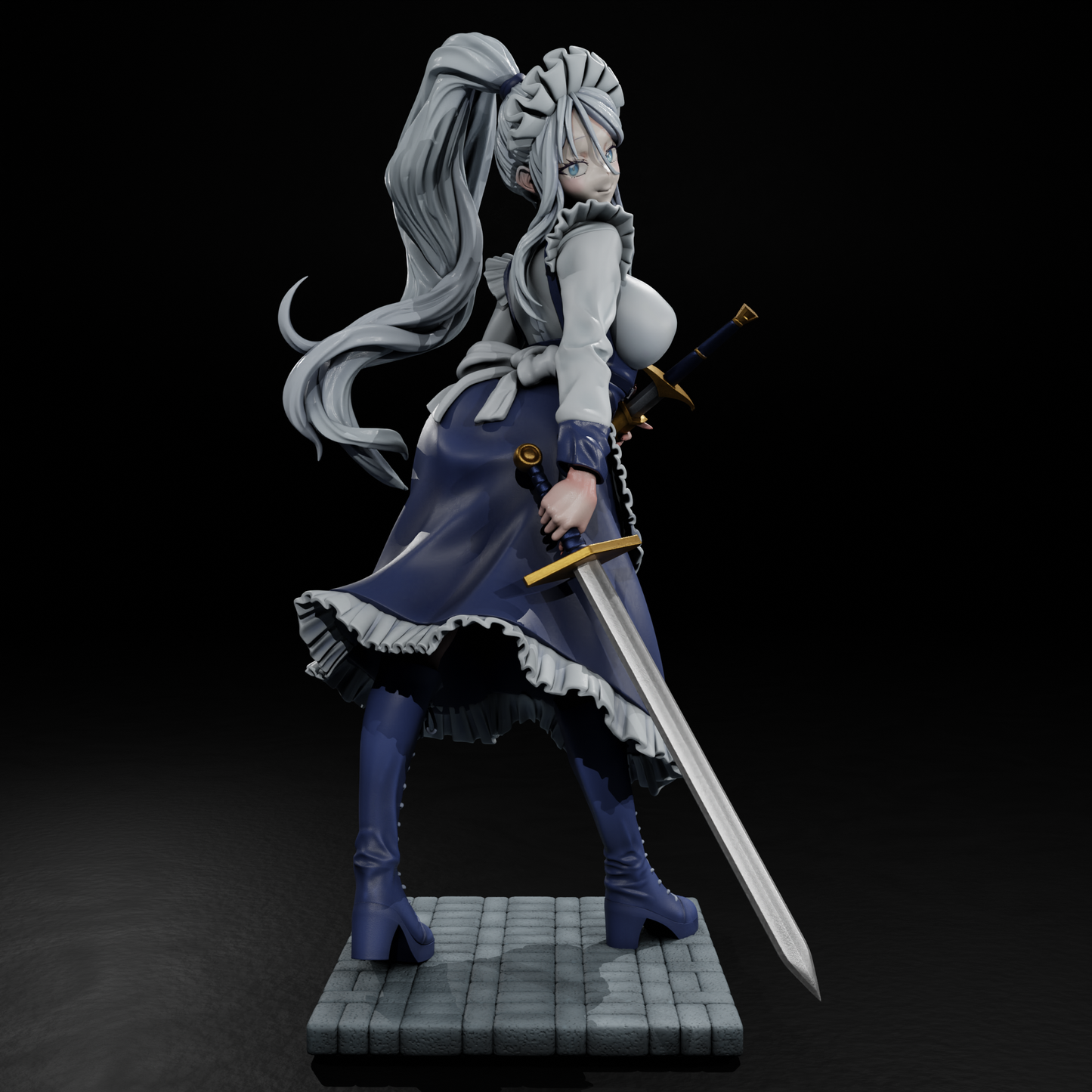 2443 Sylpha Langlis NSFW - Tensei Shitara Dai Nana Ōji - STL 3D Print Files