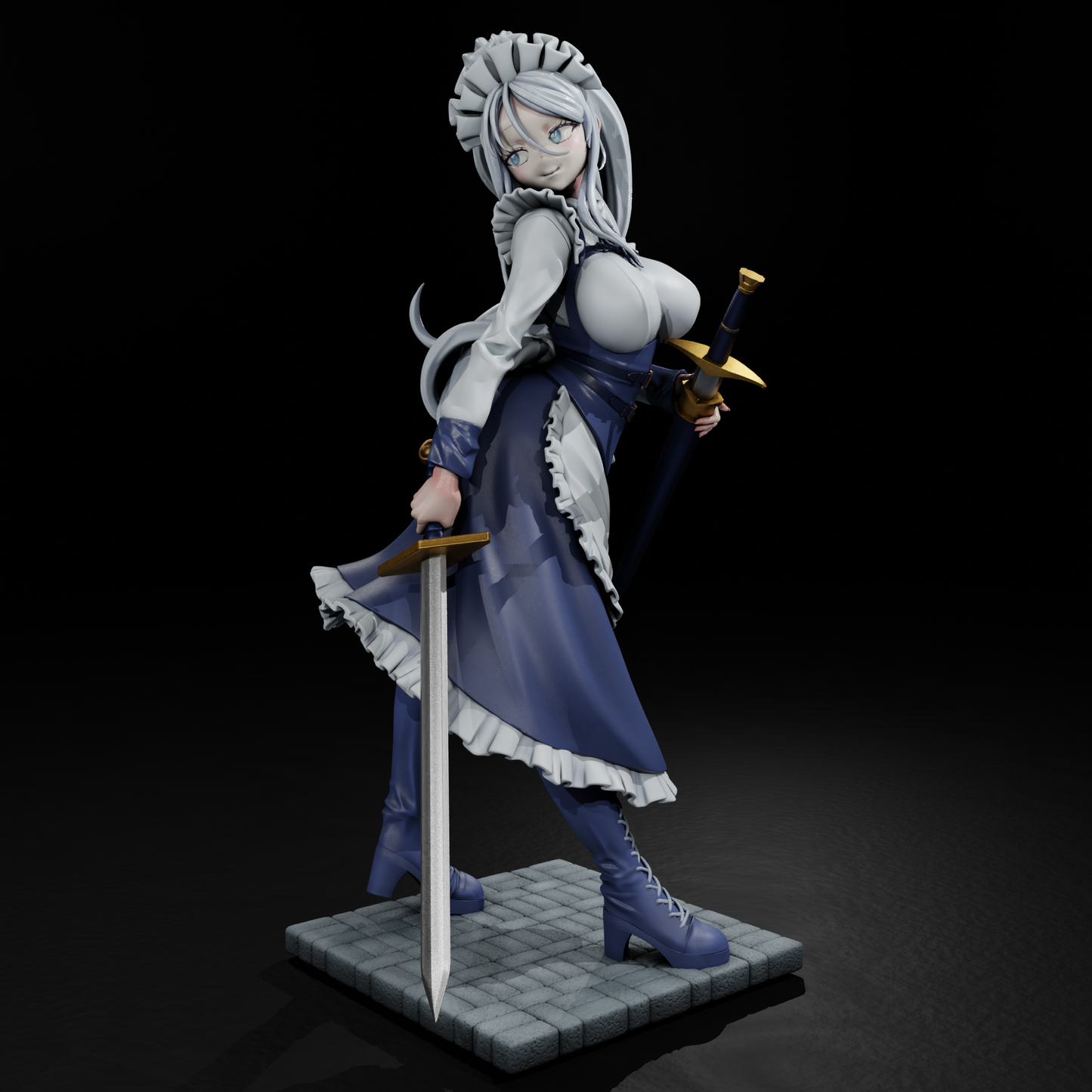 2443 Sylpha Langlis NSFW - Tensei Shitara Dai Nana Ōji - STL 3D Print Files