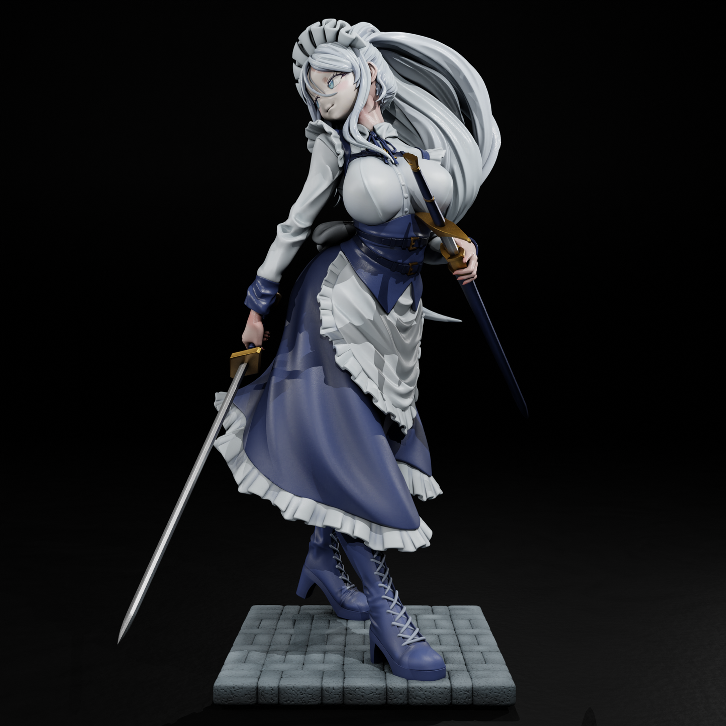 2443 Sylpha Langlis NSFW - Tensei Shitara Dai Nana Ōji - STL 3D Print Files
