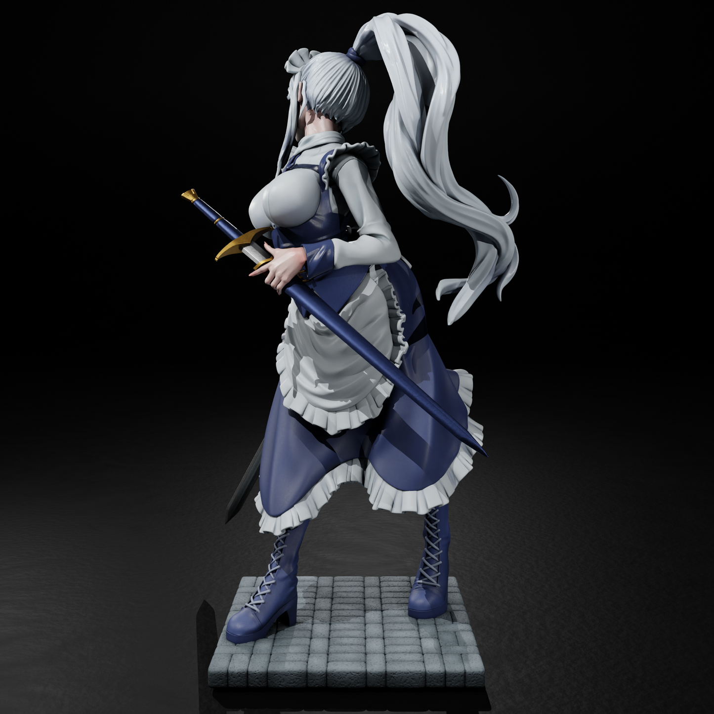 2443 Sylpha Langlis NSFW - Tensei Shitara Dai Nana Ōji - STL 3D Print Files