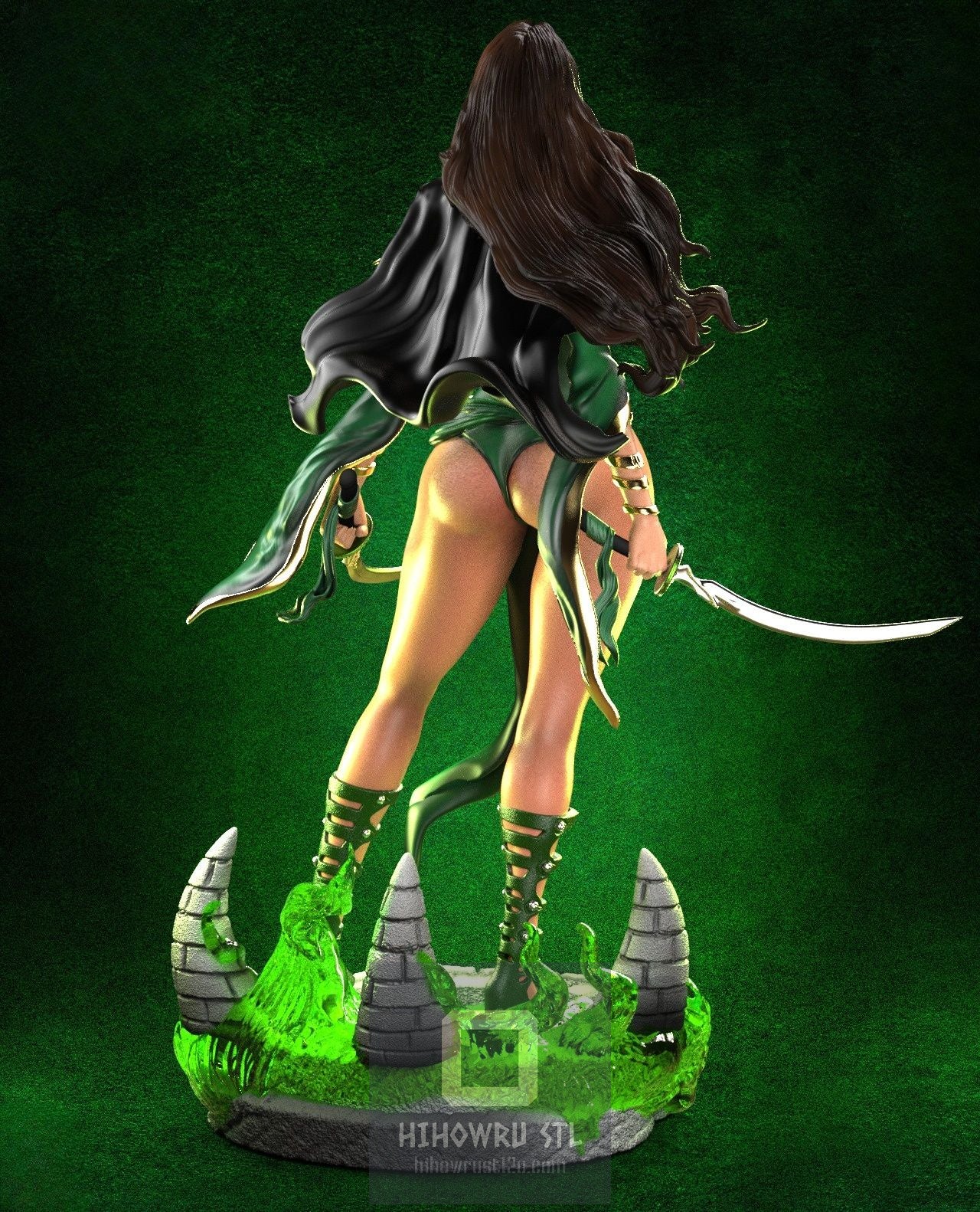 4466 Talia al Ghul - DC Comics - STL 3D Print Files