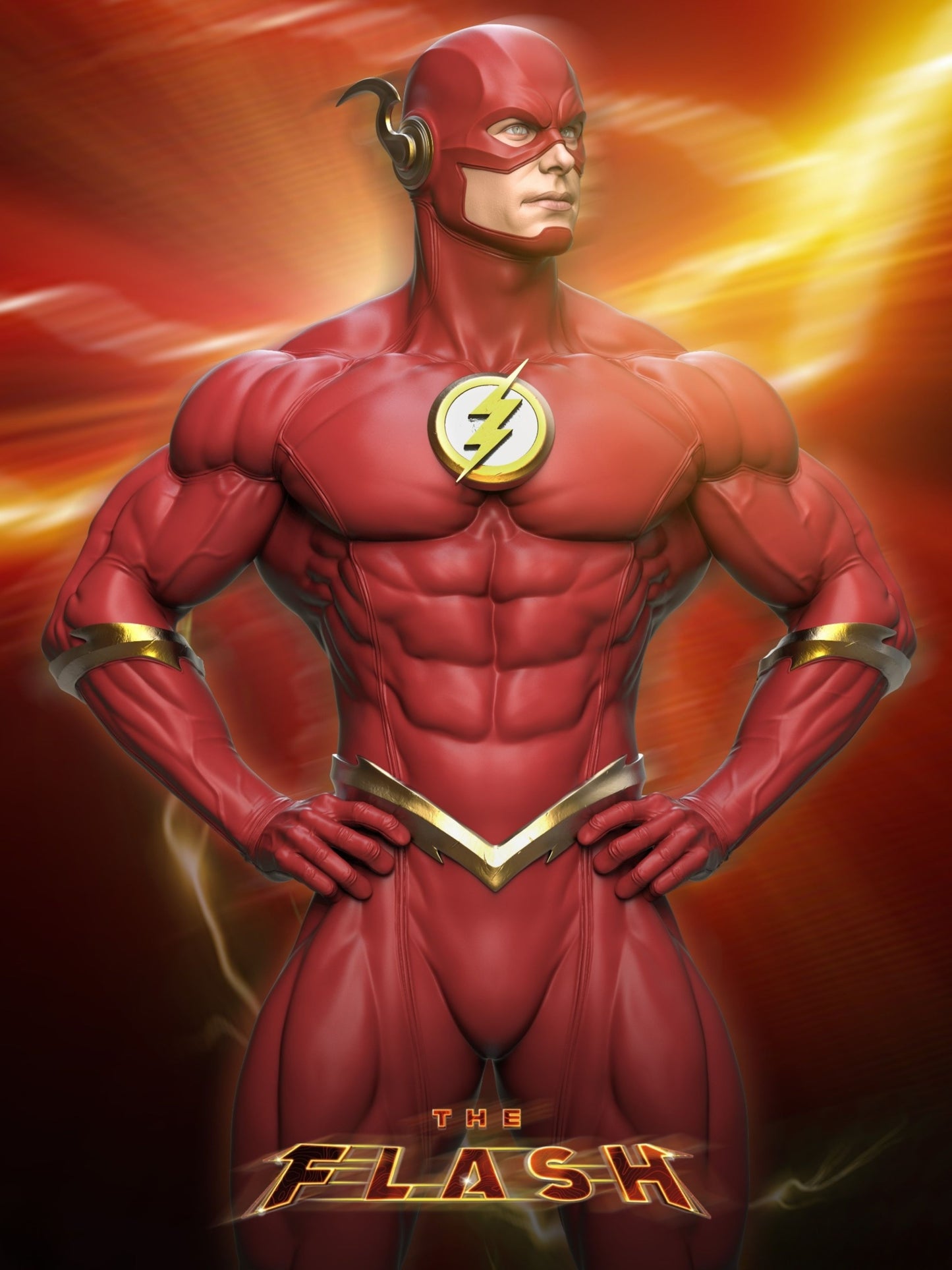 4200 The Flash - DC Comics - STL 3D Print Files
