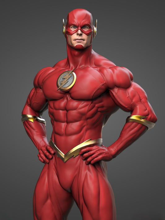 4200 The Flash - DC Comics - STL 3D Print Files