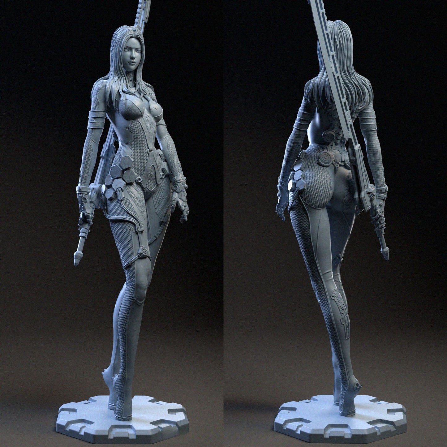 3924 Tachy - Stellar Blade - STL 3D Print Files