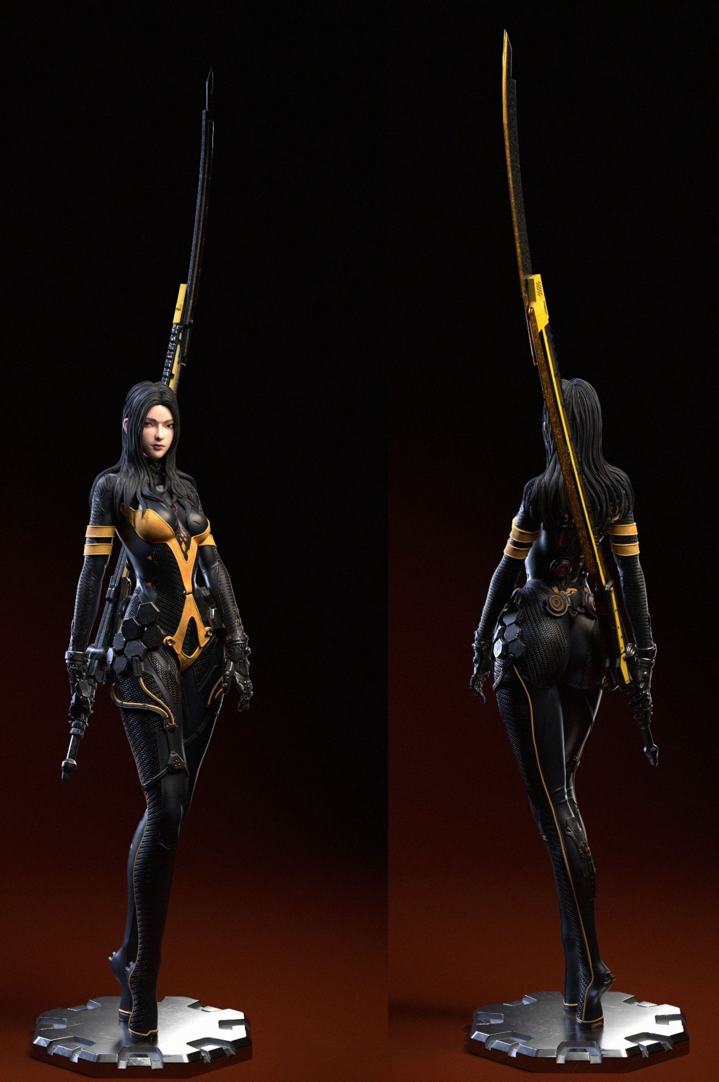 3924 Tachy - Stellar Blade - STL 3D Print Files