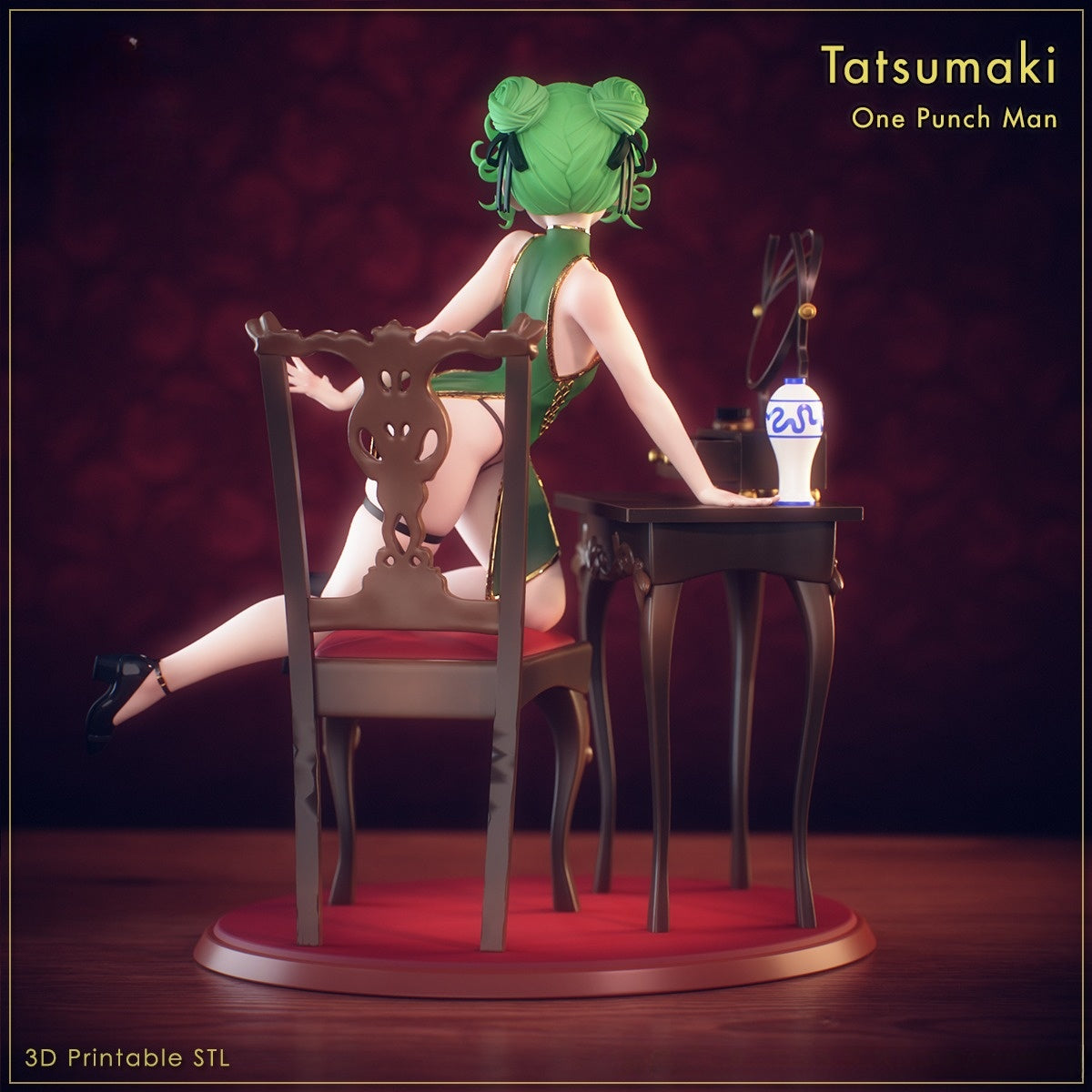 3580 Tatsumaki NSFW - One-Punch Man - STL 3D Print Files