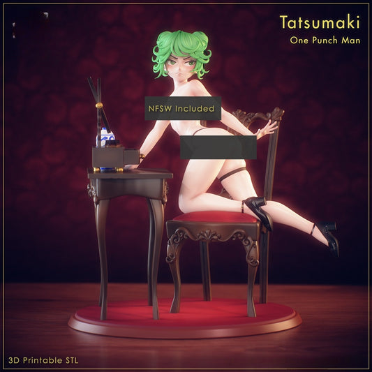 3580 Tatsumaki NSFW - One-Punch Man - STL 3D Print Files