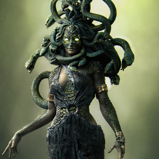 3456 Medusa - STL 3D Print Files