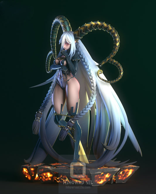 4799 Tiamat - Fate/Grand Order - STL 3D Print Files