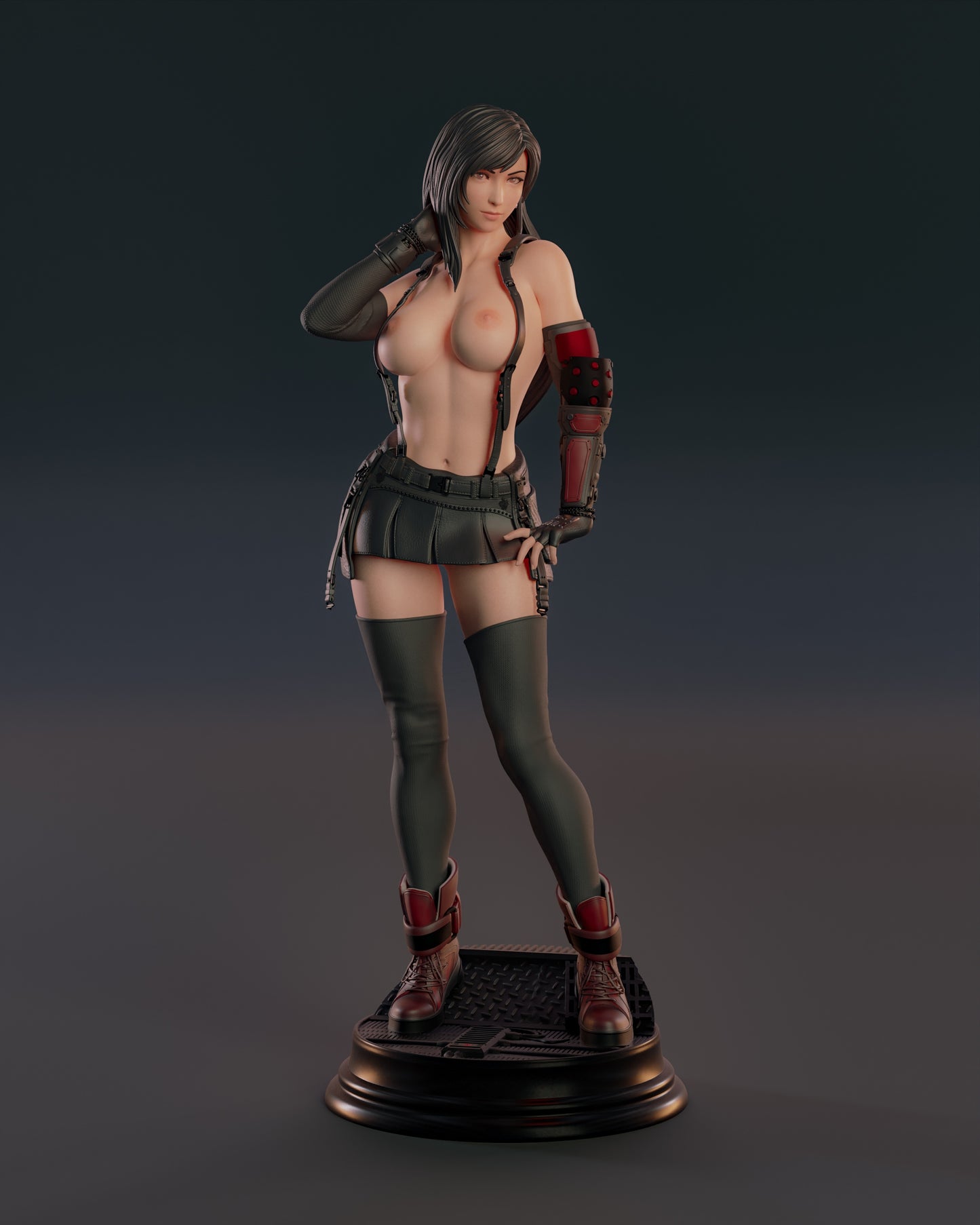 2235 Tifa Lockhart NSFW - Final Fantasy - STL 3D Print Files