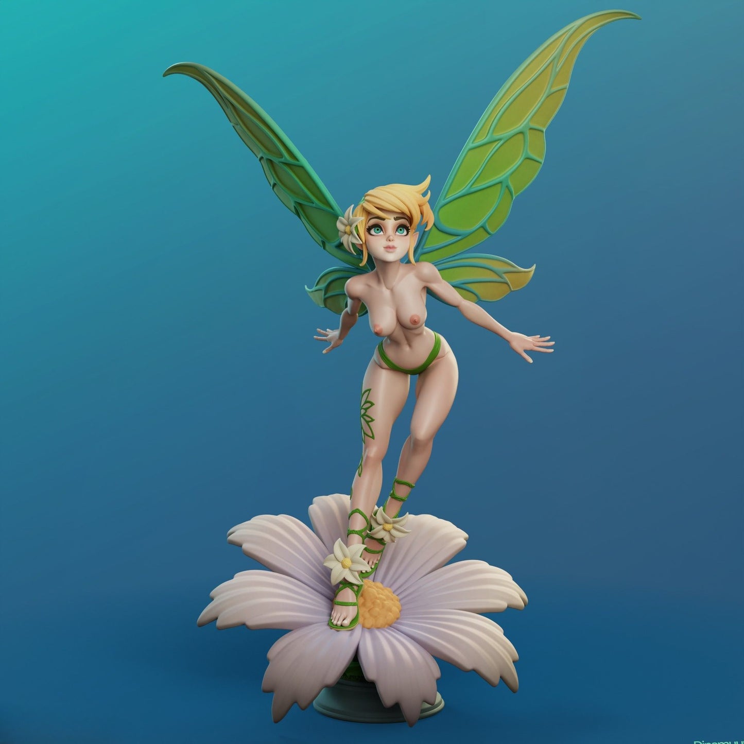 3985 Tinker Bell NSFW - Peter Pan - STL 3D Print Files