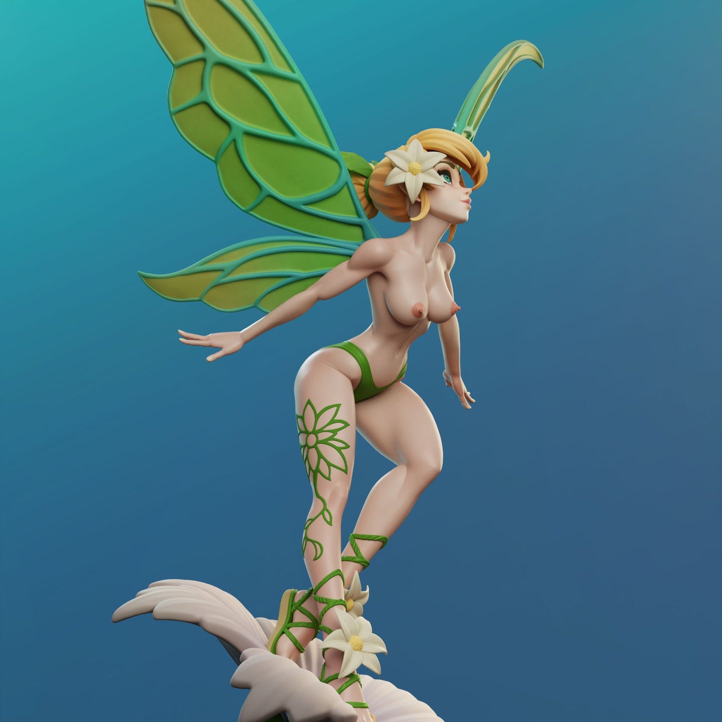 3985 Tinker Bell NSFW - Peter Pan - STL 3D Print Files