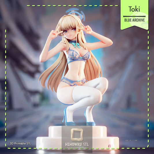 5356 Asuma Toki - Blue Archive - STL 3D Print Files