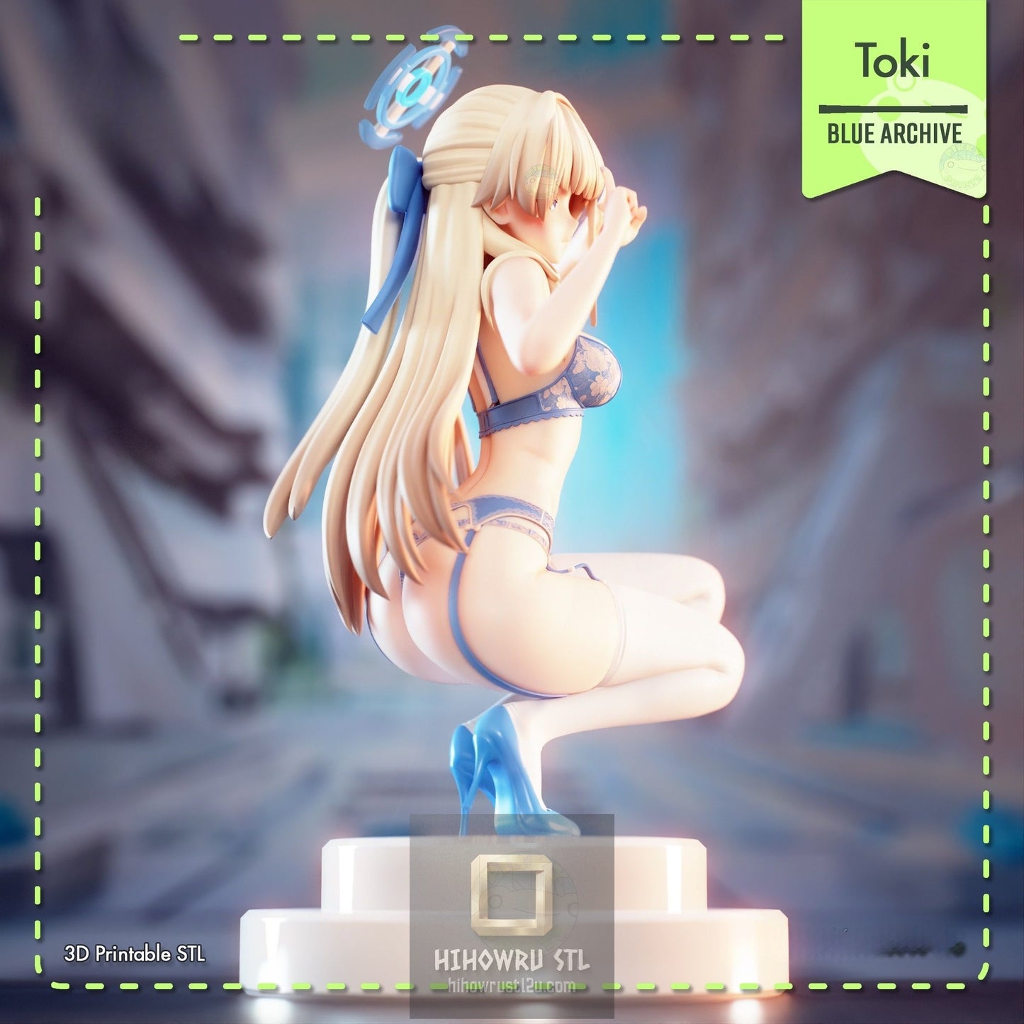 5356 Asuma Toki - Blue Archive - STL 3D Print Files