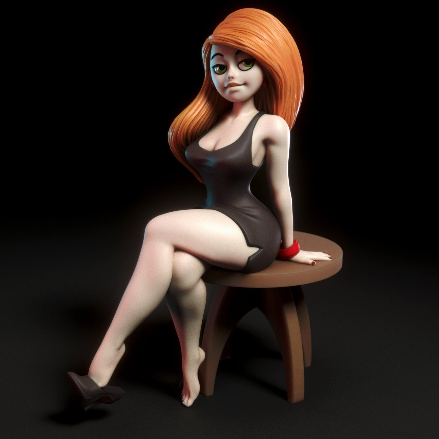 4187 Kim Possible NSFW - STL 3D Print Files