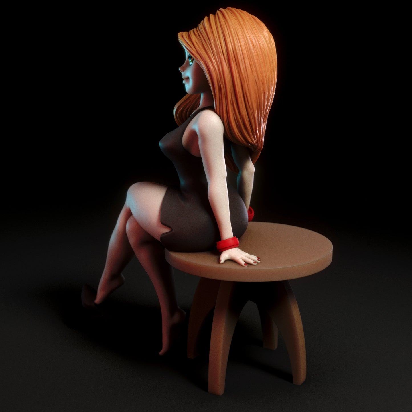 4187 Kim Possible NSFW - STL 3D Print Files