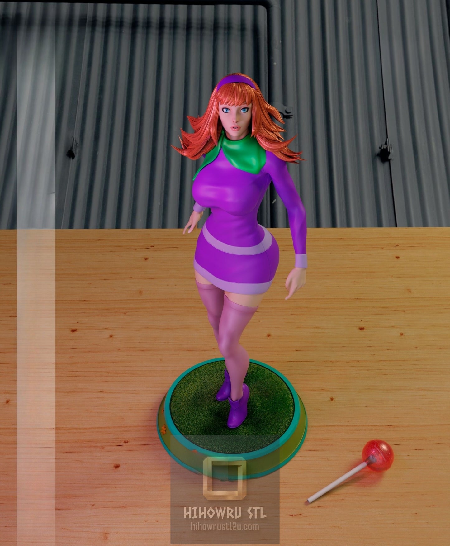 5031 Daphne Blake NSFW - Scooby-Doo - STL 3D Print Files