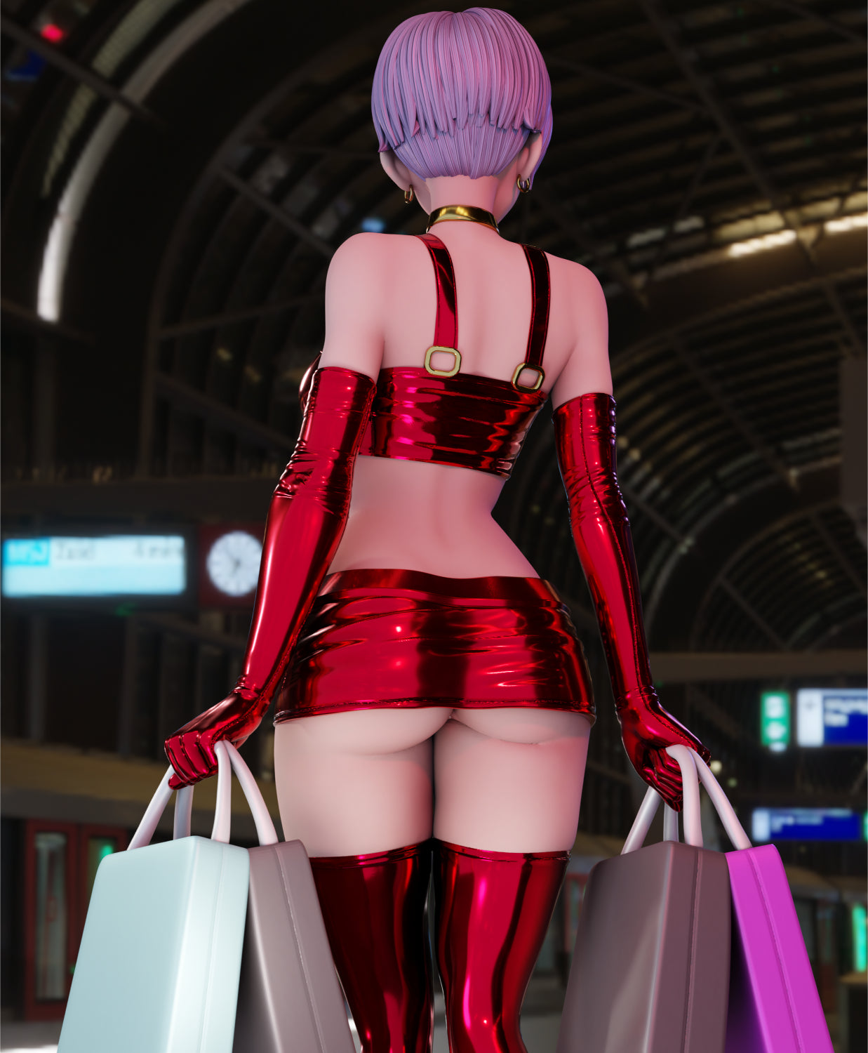 4184 Female Trunks NSFW - Dragon Ball - STL 3D Print Files