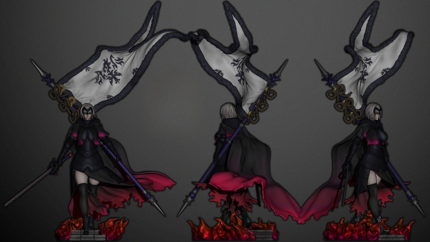 3971 Jeanne d'Arc - Fate/Grand Order - STL 3D Print Files