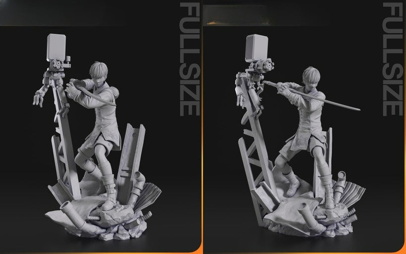2914 9S - Nier: Automata - STL 3D Print Files