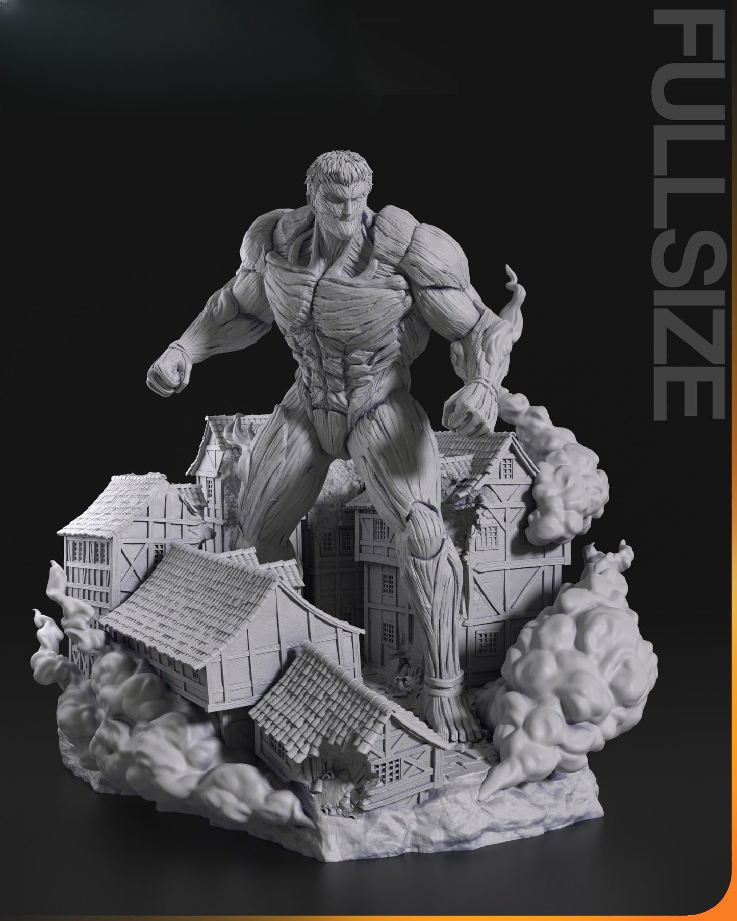 3425 Armored Titan - Attack on Titan - STL 3D Print Files