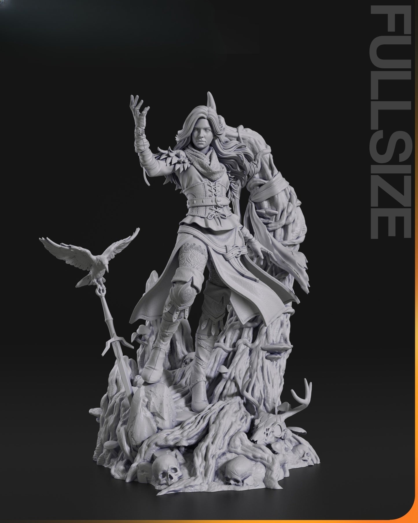 3445 Yennefer of Vengerberg - The Witcher - STL 3D Print Files