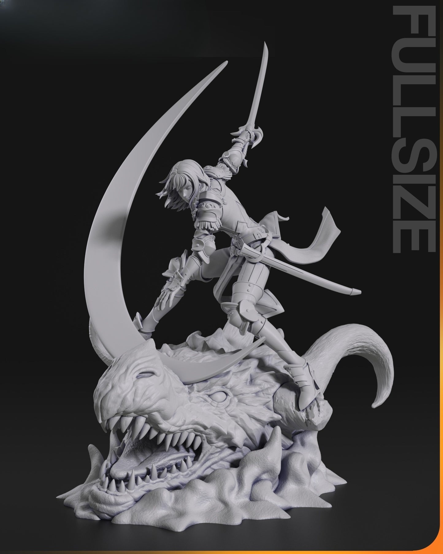 3570 Cha Hae-In - Solo Leveling - STL 3D Print Files