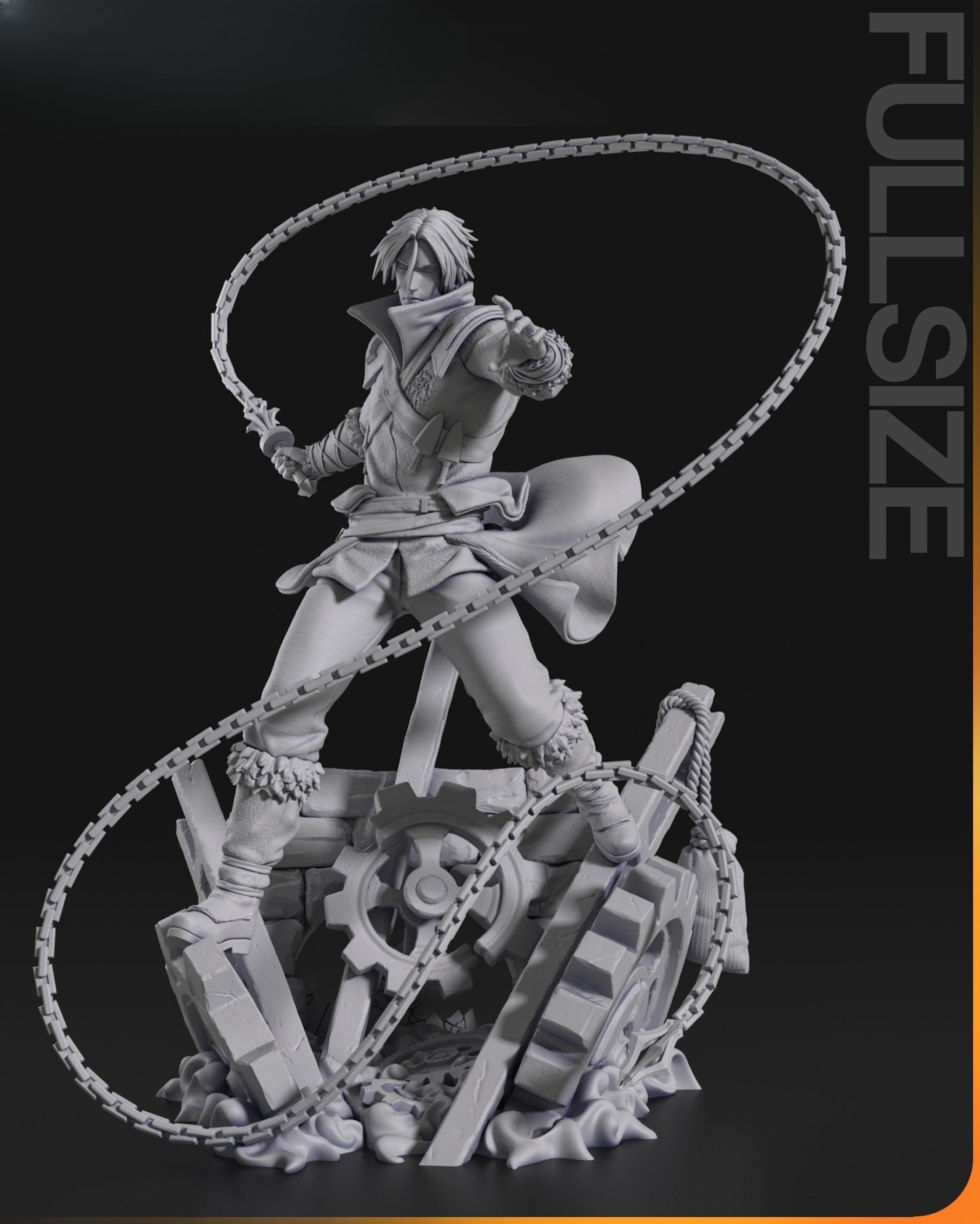 4096 Trevor Belmont - Castlevania - STL 3D Print Files