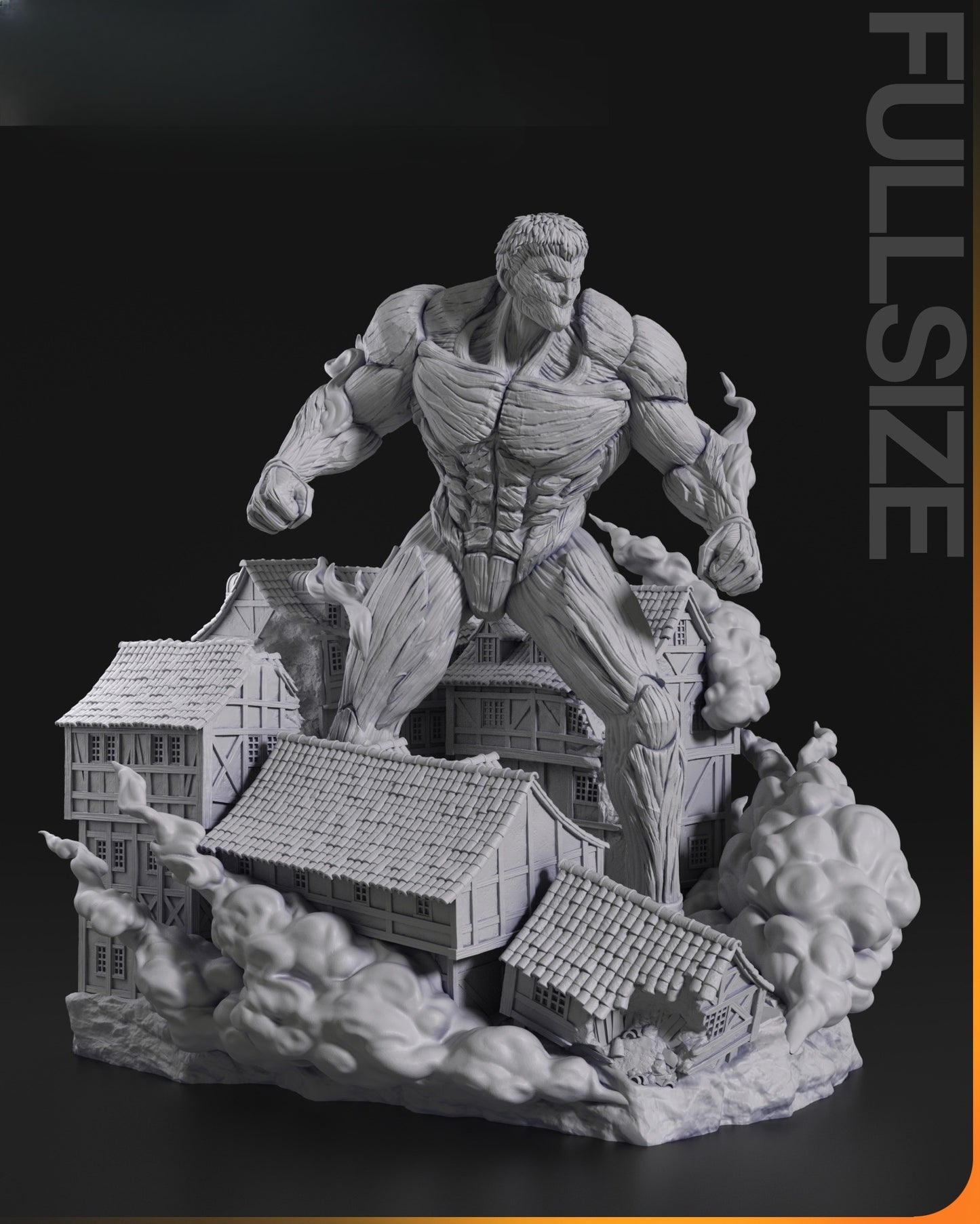 3425 Armored Titan - Attack on Titan - STL 3D Print Files